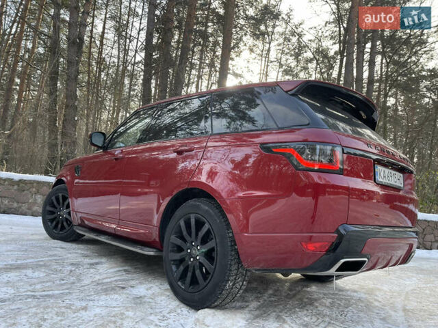 Червоний Ленд Ровер Range Rover Sport, об'ємом двигуна 3 л та пробігом 98 тис. км за 49500 $, фото 5 на Automoto.ua