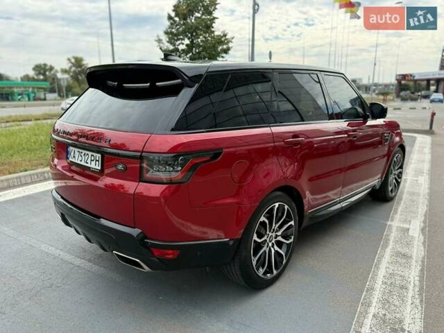 Червоний Ленд Ровер Range Rover Sport, об'ємом двигуна 3 л та пробігом 178 тис. км за 34500 $, фото 7 на Automoto.ua