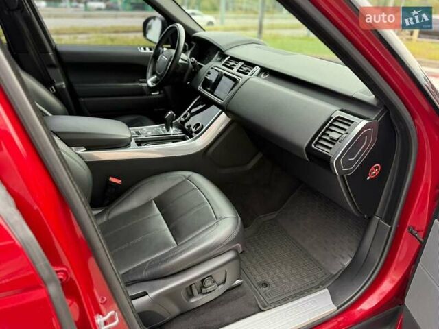 Червоний Ленд Ровер Range Rover Sport, об'ємом двигуна 3 л та пробігом 178 тис. км за 34500 $, фото 10 на Automoto.ua