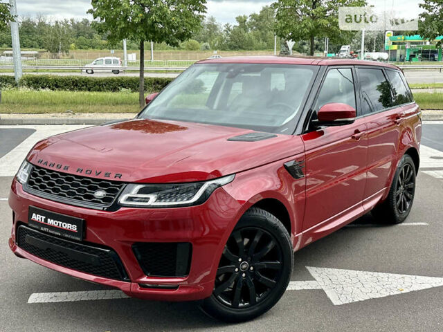 Червоний Ленд Ровер Range Rover Sport, об'ємом двигуна 2.99 л та пробігом 62 тис. км за 63500 $, фото 8 на Automoto.ua