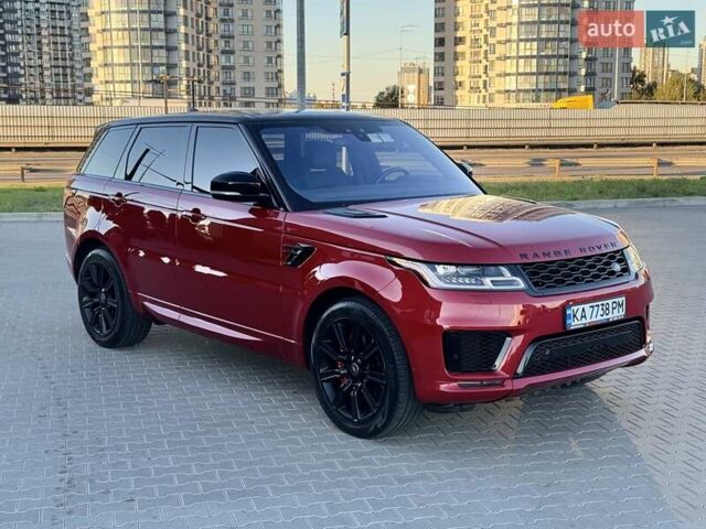 Червоний Ленд Ровер Range Rover Sport, об'ємом двигуна 5 л та пробігом 90 тис. км за 58900 $, фото 1 на Automoto.ua