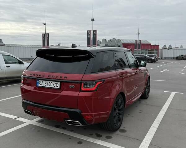 Красный Ленд Ровер Рендж Ровер Спорт, объемом двигателя 2.99 л и пробегом 110 тыс. км за 57200 $, фото 11 на Automoto.ua