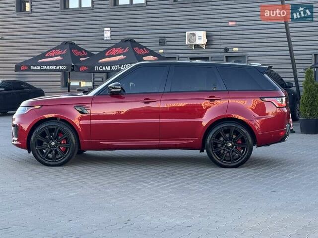 Червоний Ленд Ровер Range Rover Sport, об'ємом двигуна 5 л та пробігом 90 тис. км за 58900 $, фото 16 на Automoto.ua
