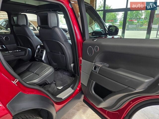 Червоний Ленд Ровер Range Rover Sport, об'ємом двигуна 2.99 л та пробігом 101 тис. км за 41500 $, фото 53 на Automoto.ua