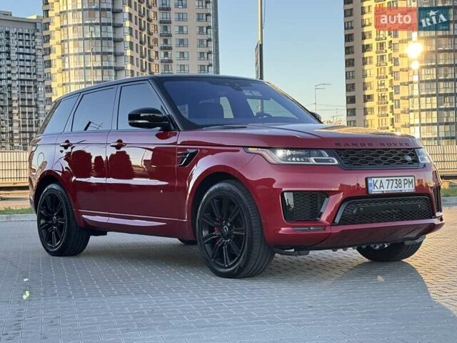 Червоний Ленд Ровер Range Rover Sport, об'ємом двигуна 5 л та пробігом 90 тис. км за 58900 $, фото 6 на Automoto.ua