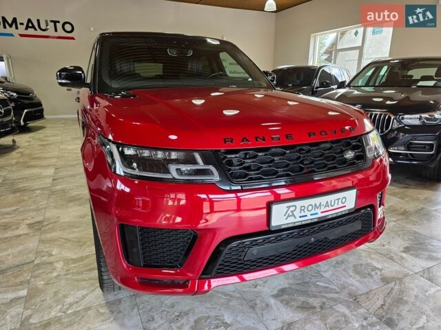 Червоний Ленд Ровер Range Rover Sport, об'ємом двигуна 2.99 л та пробігом 101 тис. км за 41500 $, фото 9 на Automoto.ua
