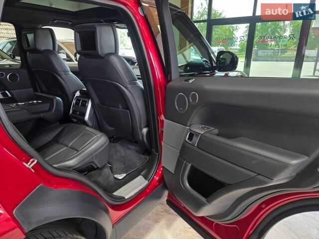 Червоний Ленд Ровер Range Rover Sport, об'ємом двигуна 2.99 л та пробігом 101 тис. км за 41500 $, фото 53 на Automoto.ua