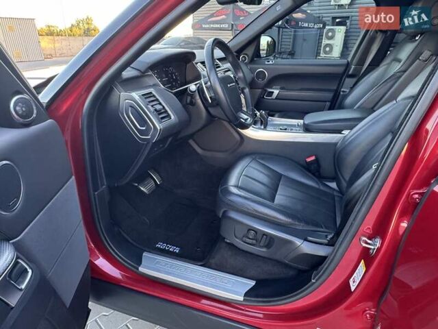Червоний Ленд Ровер Range Rover Sport, об'ємом двигуна 5 л та пробігом 90 тис. км за 58900 $, фото 39 на Automoto.ua