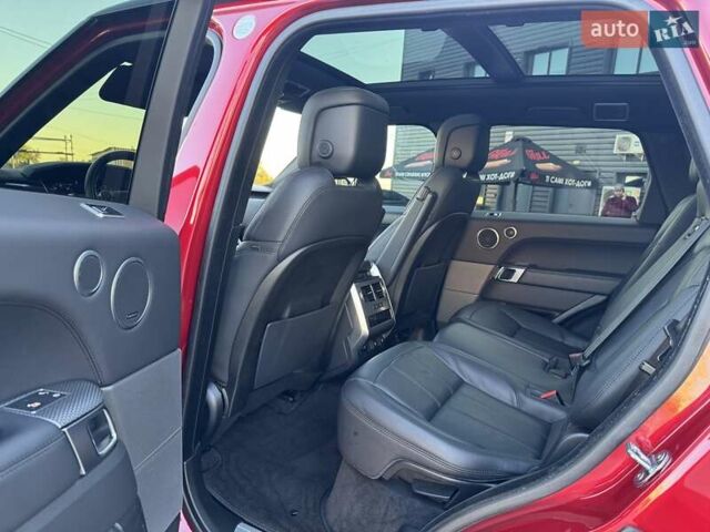 Червоний Ленд Ровер Range Rover Sport, об'ємом двигуна 5 л та пробігом 90 тис. км за 58900 $, фото 33 на Automoto.ua