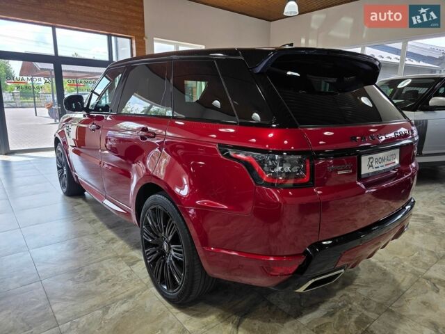 Червоний Ленд Ровер Range Rover Sport, об'ємом двигуна 2.99 л та пробігом 101 тис. км за 41500 $, фото 6 на Automoto.ua