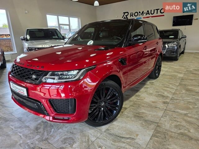 Червоний Ленд Ровер Range Rover Sport, об'ємом двигуна 2.99 л та пробігом 101 тис. км за 41500 $, фото 19 на Automoto.ua