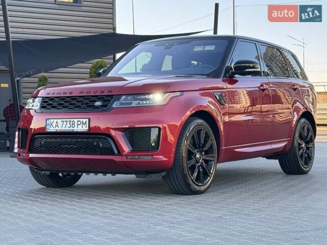 Червоний Ленд Ровер Range Rover Sport, об'ємом двигуна 5 л та пробігом 90 тис. км за 58900 $, фото 10 на Automoto.ua