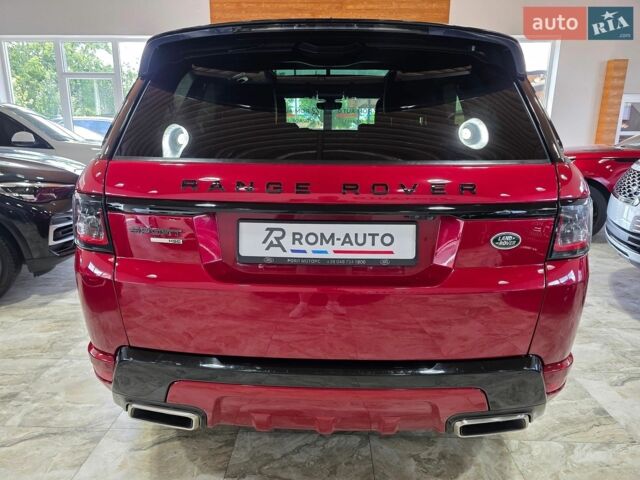 Червоний Ленд Ровер Range Rover Sport, об'ємом двигуна 2.99 л та пробігом 101 тис. км за 41500 $, фото 7 на Automoto.ua