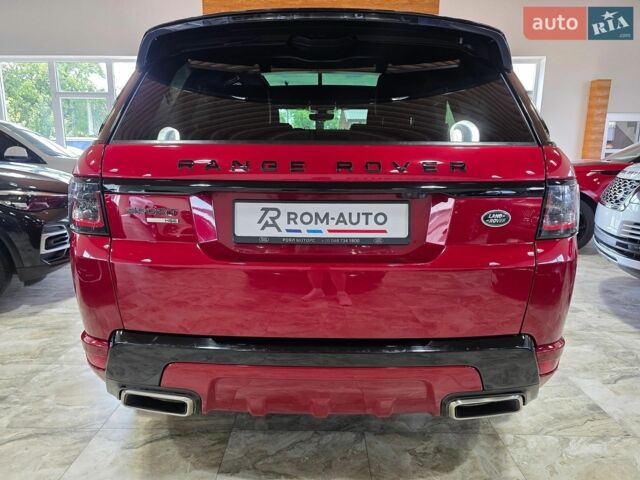 Червоний Ленд Ровер Range Rover Sport, об'ємом двигуна 2.99 л та пробігом 101 тис. км за 41500 $, фото 15 на Automoto.ua