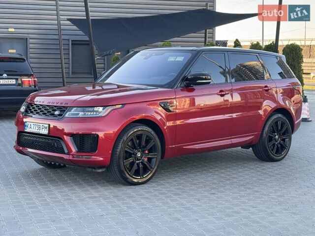 Червоний Ленд Ровер Range Rover Sport, об'ємом двигуна 5 л та пробігом 90 тис. км за 58900 $, фото 11 на Automoto.ua
