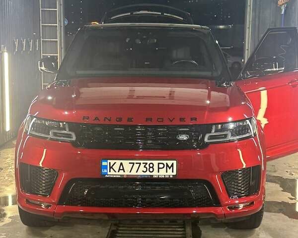 Червоний Ленд Ровер Range Rover Sport, об'ємом двигуна 5 л та пробігом 90 тис. км за 58900 $, фото 28 на Automoto.ua