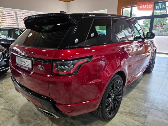 Червоний Ленд Ровер Range Rover Sport, об'ємом двигуна 2.99 л та пробігом 101 тис. км за 41500 $, фото 13 на Automoto.ua
