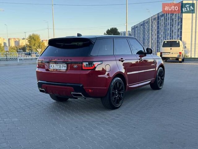 Червоний Ленд Ровер Range Rover Sport, об'ємом двигуна 5 л та пробігом 90 тис. км за 58900 $, фото 7 на Automoto.ua
