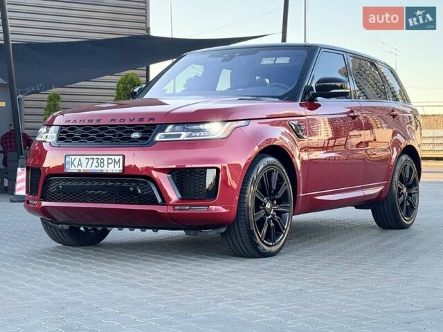 Червоний Ленд Ровер Range Rover Sport, об'ємом двигуна 5 л та пробігом 90 тис. км за 58900 $, фото 4 на Automoto.ua