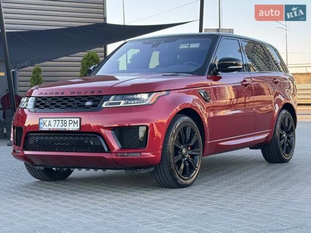 Червоний Ленд Ровер Range Rover Sport, об'ємом двигуна 5 л та пробігом 90 тис. км за 58900 $, фото 15 на Automoto.ua
