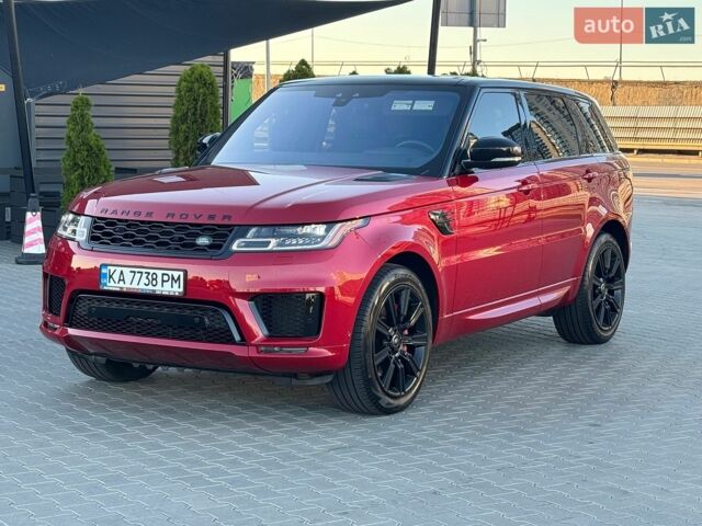 Червоний Ленд Ровер Range Rover Sport, об'ємом двигуна 5 л та пробігом 98 тис. км за 49900 $, фото 3 на Automoto.ua