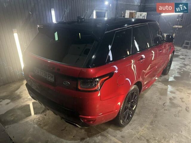 Червоний Ленд Ровер Range Rover Sport, об'ємом двигуна 5 л та пробігом 90 тис. км за 58900 $, фото 27 на Automoto.ua