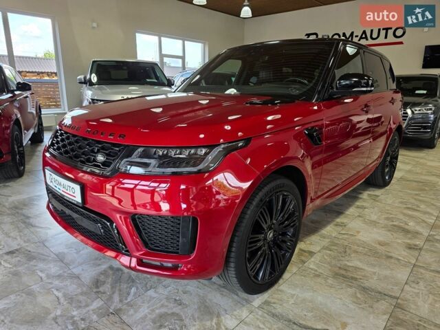 Червоний Ленд Ровер Range Rover Sport, об'ємом двигуна 2.99 л та пробігом 101 тис. км за 41500 $, фото 2 на Automoto.ua