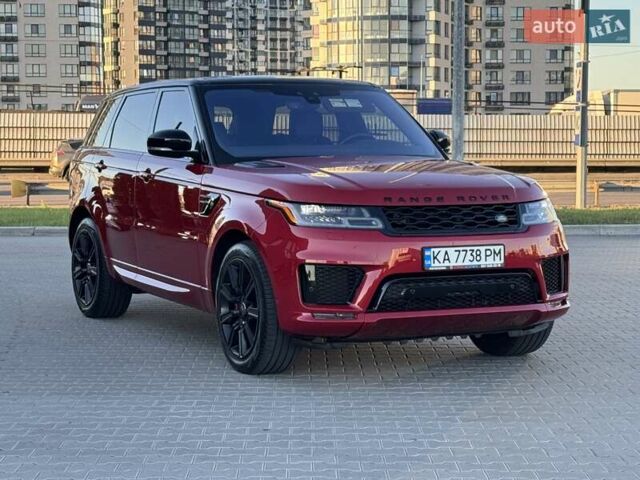 Червоний Ленд Ровер Range Rover Sport, об'ємом двигуна 5 л та пробігом 90 тис. км за 58900 $, фото 2 на Automoto.ua