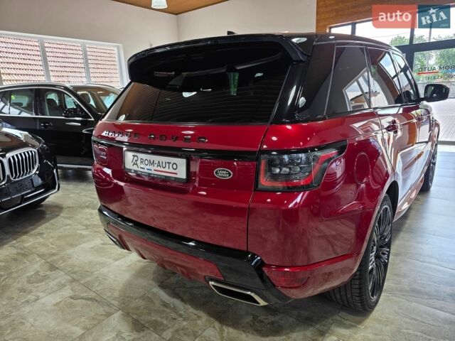 Червоний Ленд Ровер Range Rover Sport, об'ємом двигуна 2.99 л та пробігом 101 тис. км за 41500 $, фото 14 на Automoto.ua