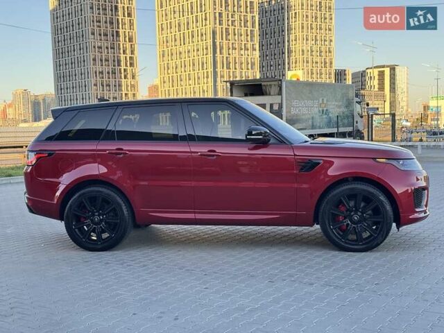 Червоний Ленд Ровер Range Rover Sport, об'ємом двигуна 5 л та пробігом 90 тис. км за 58900 $, фото 8 на Automoto.ua