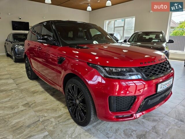 Червоний Ленд Ровер Range Rover Sport, об'ємом двигуна 2.99 л та пробігом 101 тис. км за 41500 $, фото 10 на Automoto.ua