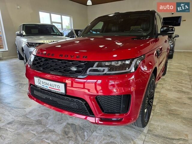 Червоний Ленд Ровер Range Rover Sport, об'ємом двигуна 2.99 л та пробігом 101 тис. км за 41500 $, фото 1 на Automoto.ua