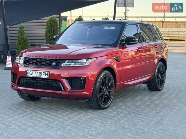 Червоний Ленд Ровер Range Rover Sport, об'ємом двигуна 5 л та пробігом 90 тис. км за 58900 $, фото 9 на Automoto.ua