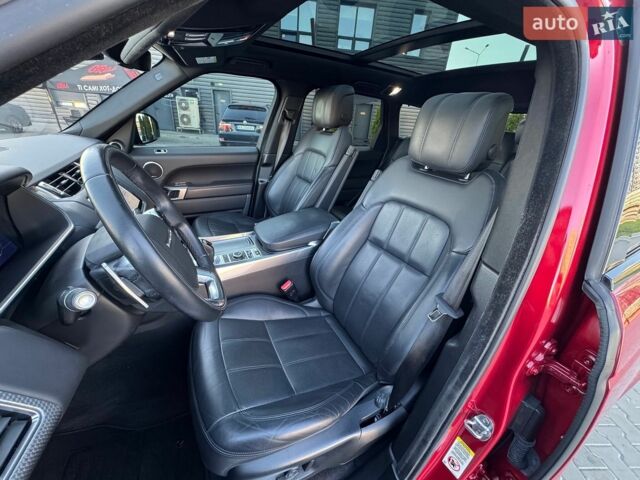 Червоний Ленд Ровер Range Rover Sport, об'ємом двигуна 5 л та пробігом 98 тис. км за 49900 $, фото 16 на Automoto.ua