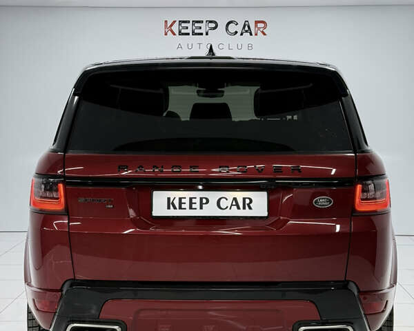 Червоний Ленд Ровер Range Rover Sport, об'ємом двигуна 3 л та пробігом 70 тис. км за 52900 $, фото 8 на Automoto.ua