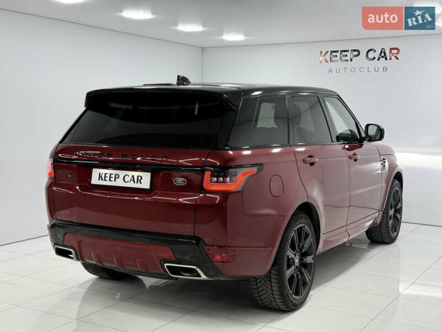 Червоний Ленд Ровер Range Rover Sport, об'ємом двигуна 3 л та пробігом 70 тис. км за 52900 $, фото 6 на Automoto.ua