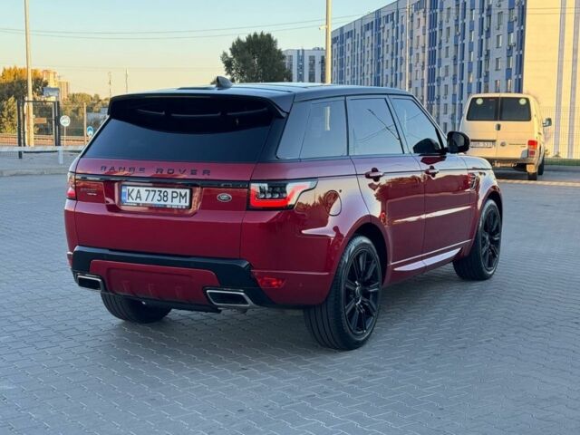 Червоний Ленд Ровер Range Rover Sport, об'ємом двигуна 5 л та пробігом 95 тис. км за 52094 $, фото 2 на Automoto.ua