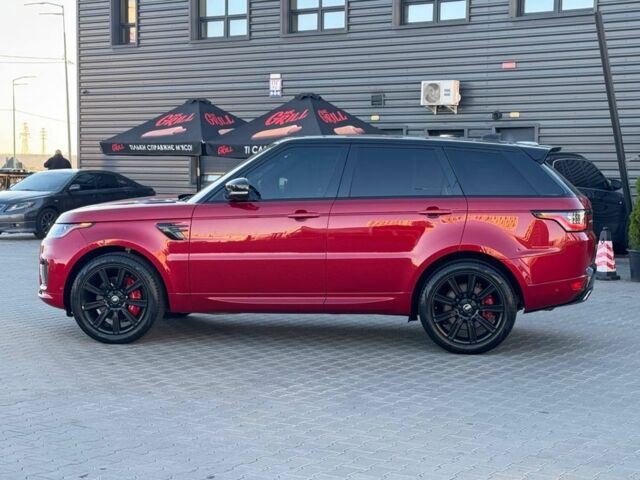 Червоний Ленд Ровер Range Rover Sport, об'ємом двигуна 5 л та пробігом 95 тис. км за 52094 $, фото 3 на Automoto.ua
