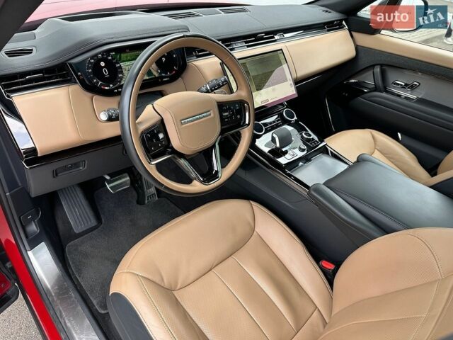 Червоний Ленд Ровер Range Rover Sport, об'ємом двигуна 3 л та пробігом 64 тис. км за 100600 $, фото 10 на Automoto.ua