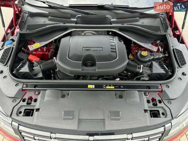 Червоний Ленд Ровер Range Rover Sport, об'ємом двигуна 3 л та пробігом 64 тис. км за 99500 $, фото 35 на Automoto.ua
