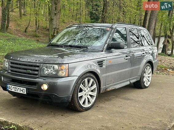 Сірий Ленд Ровер Range Rover Sport, об'ємом двигуна 2.72 л та пробігом 176 тис. км за 11356 $, фото 1 на Automoto.ua