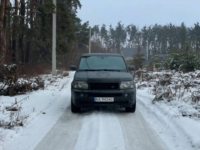 Серый Ленд Ровер Рендж Ровер Спорт, объемом двигателя 3 л и пробегом 344 тыс. км за 9000 $, фото 1 на Automoto.ua