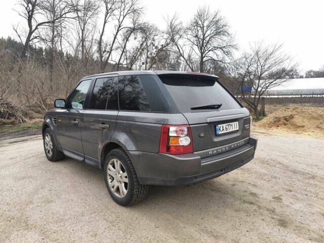 Серый Ленд Ровер Рендж Ровер Спорт, объемом двигателя 2.7 л и пробегом 384 тыс. км за 8200 $, фото 3 на Automoto.ua