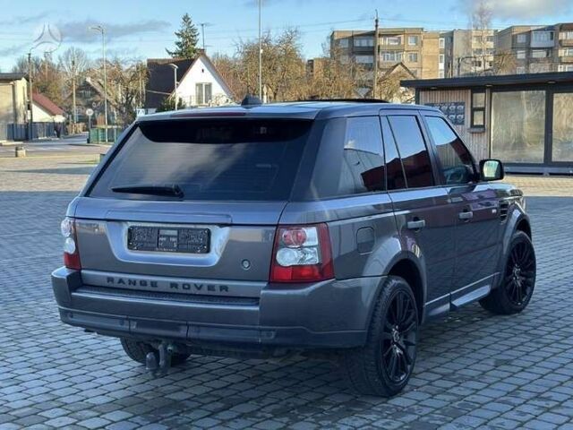 Серый Ленд Ровер Рендж Ровер Спорт, объемом двигателя 2.7 л и пробегом 318 тыс. км за 7000 $, фото 4 на Automoto.ua