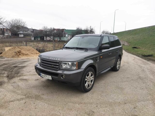 Серый Ленд Ровер Рендж Ровер Спорт, объемом двигателя 2.7 л и пробегом 384 тыс. км за 8200 $, фото 1 на Automoto.ua
