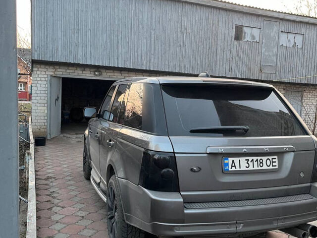 Сірий Ленд Ровер Range Rover Sport, об'ємом двигуна 4.2 л та пробігом 157 тис. км за 13500 $, фото 2 на Automoto.ua
