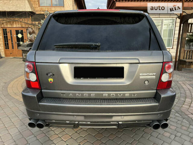 Сірий Ленд Ровер Range Rover Sport, об'ємом двигуна 4.2 л та пробігом 148 тис. км за 15500 $, фото 7 на Automoto.ua