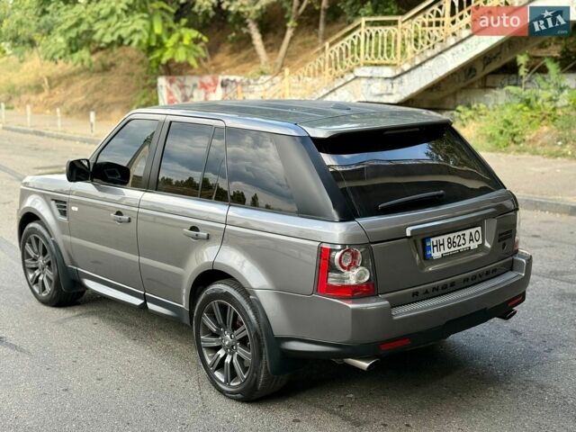 Сірий Ленд Ровер Range Rover Sport, об'ємом двигуна 5 л та пробігом 211 тис. км за 12800 $, фото 10 на Automoto.ua