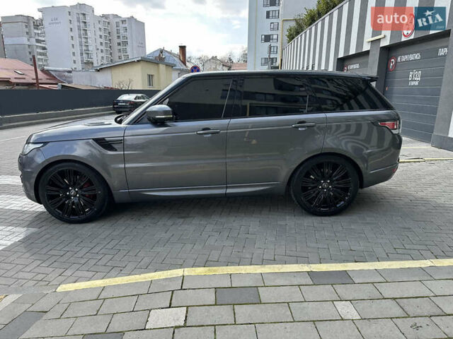 Серый Ленд Ровер Рендж Ровер Спорт, объемом двигателя 5 л и пробегом 208 тыс. км за 30000 $, фото 2 на Automoto.ua