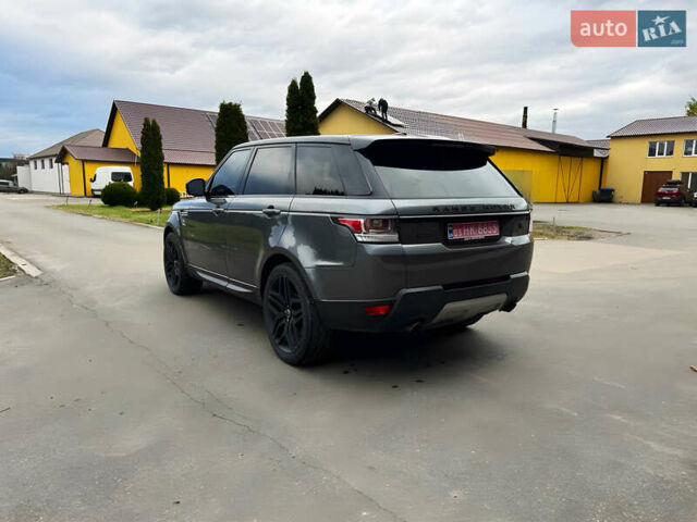 Серый Ленд Ровер Рендж Ровер Спорт, объемом двигателя 3 л и пробегом 203 тыс. км за 23999 $, фото 3 на Automoto.ua